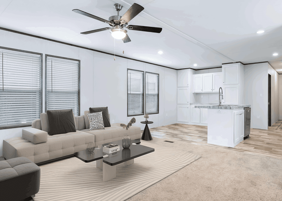 The cuatro interior home features