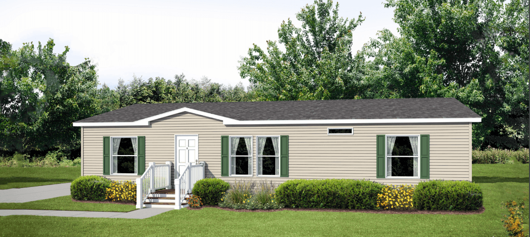 Sheridan series  elevation, exterior, and hero home features