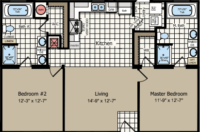 Csd2840k floor plan home features
