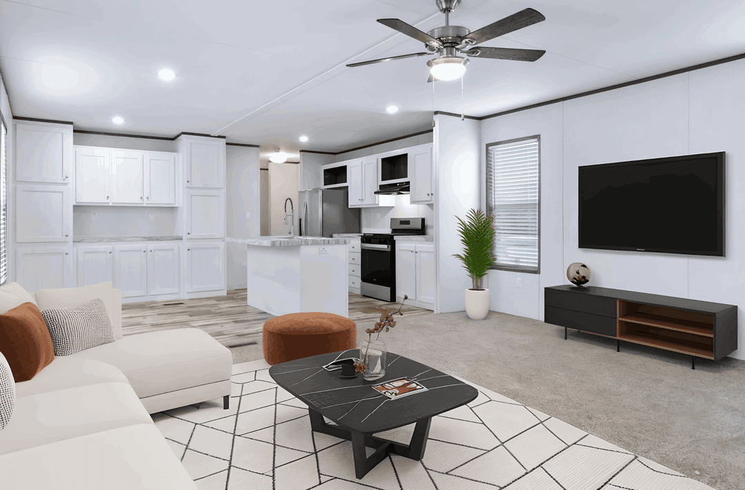 The cuatro interior home features