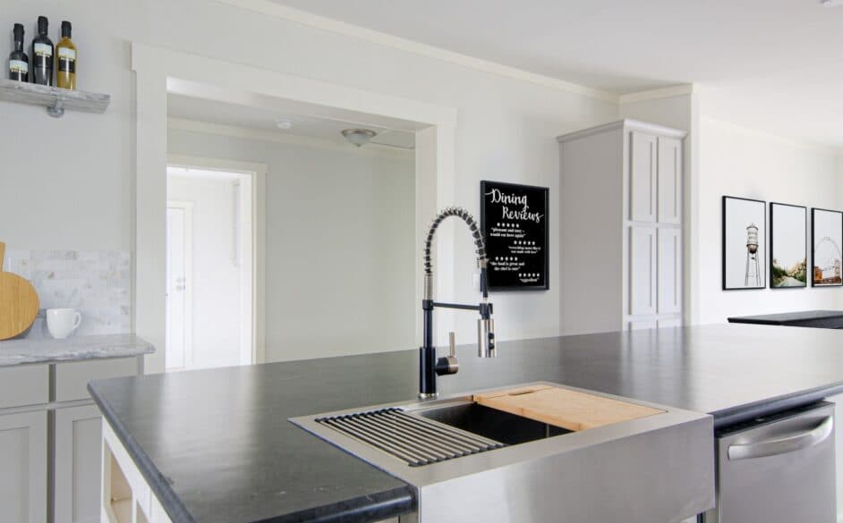 Vue s58-68m kitchen home features