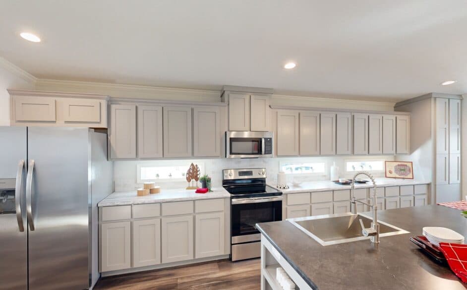 Vue s58-68m kitchen home features