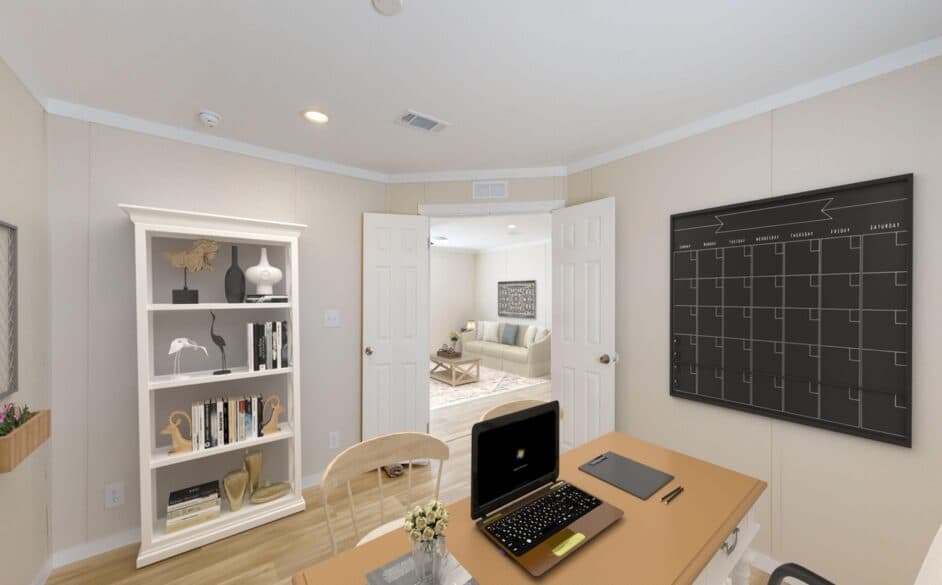 Dusty hollow p56s bedroom home features