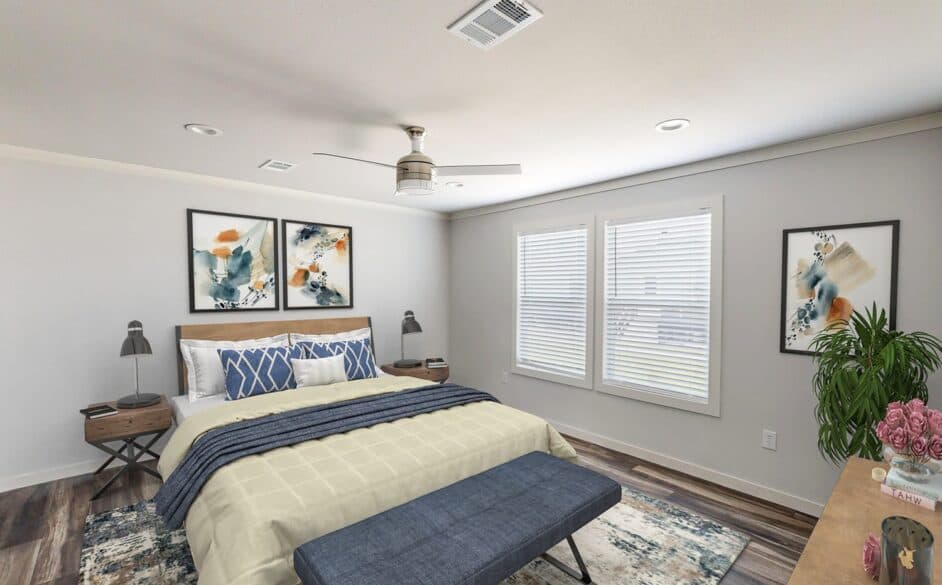 Rose r68e bedroom home features