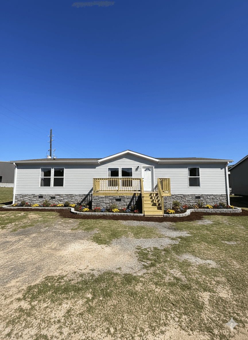 Legacy 24x68 4 bedroom 2 bath (builder financed homes) hero home features