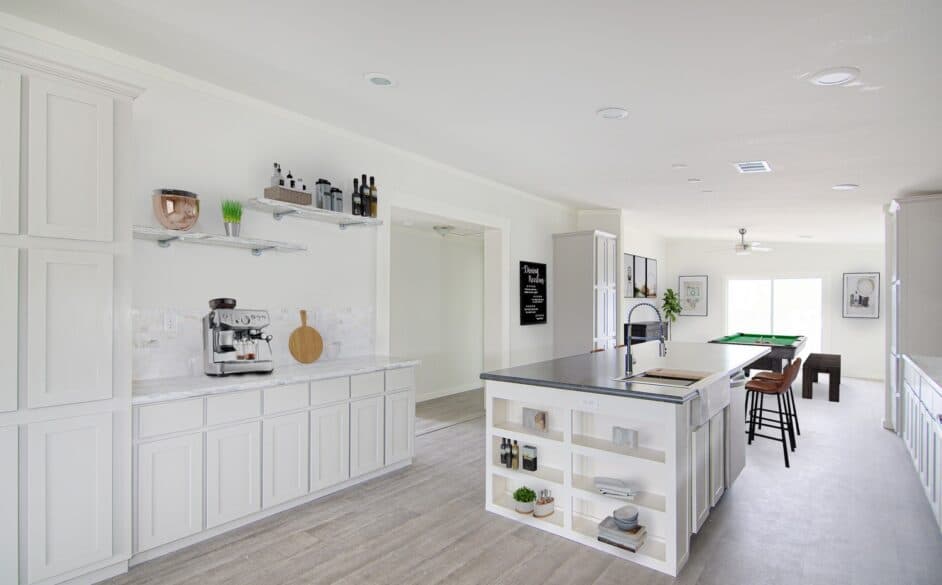 Vue s58-68m kitchen home features