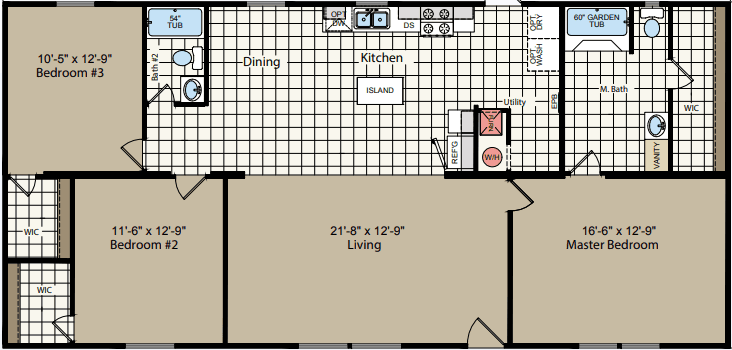 Rm2856a floor plan home features