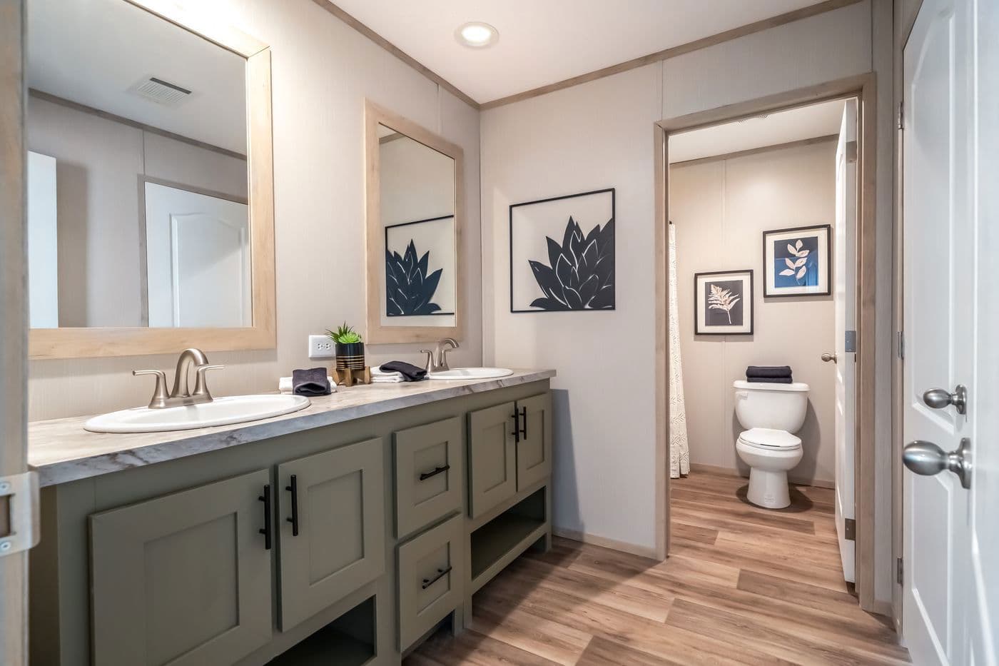 Rainier bathroom home features