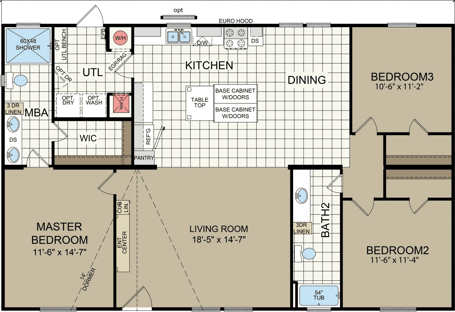 Nm3248b floor plan home features