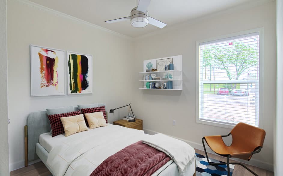 Baguette d62e bedroom home features