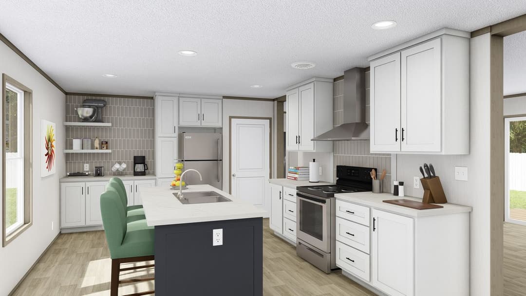 Rainier kitchen home features