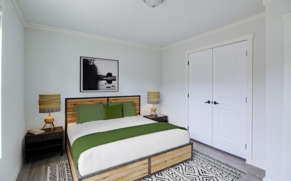 Vue s58-68m bedroom home features