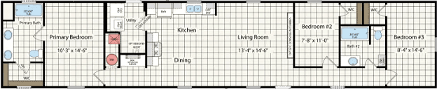 Rm1676c floor plan home features
