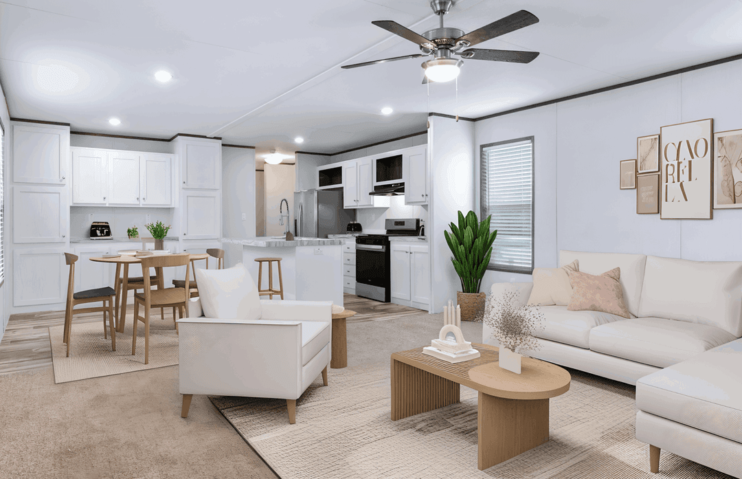 The cuatro interior home features