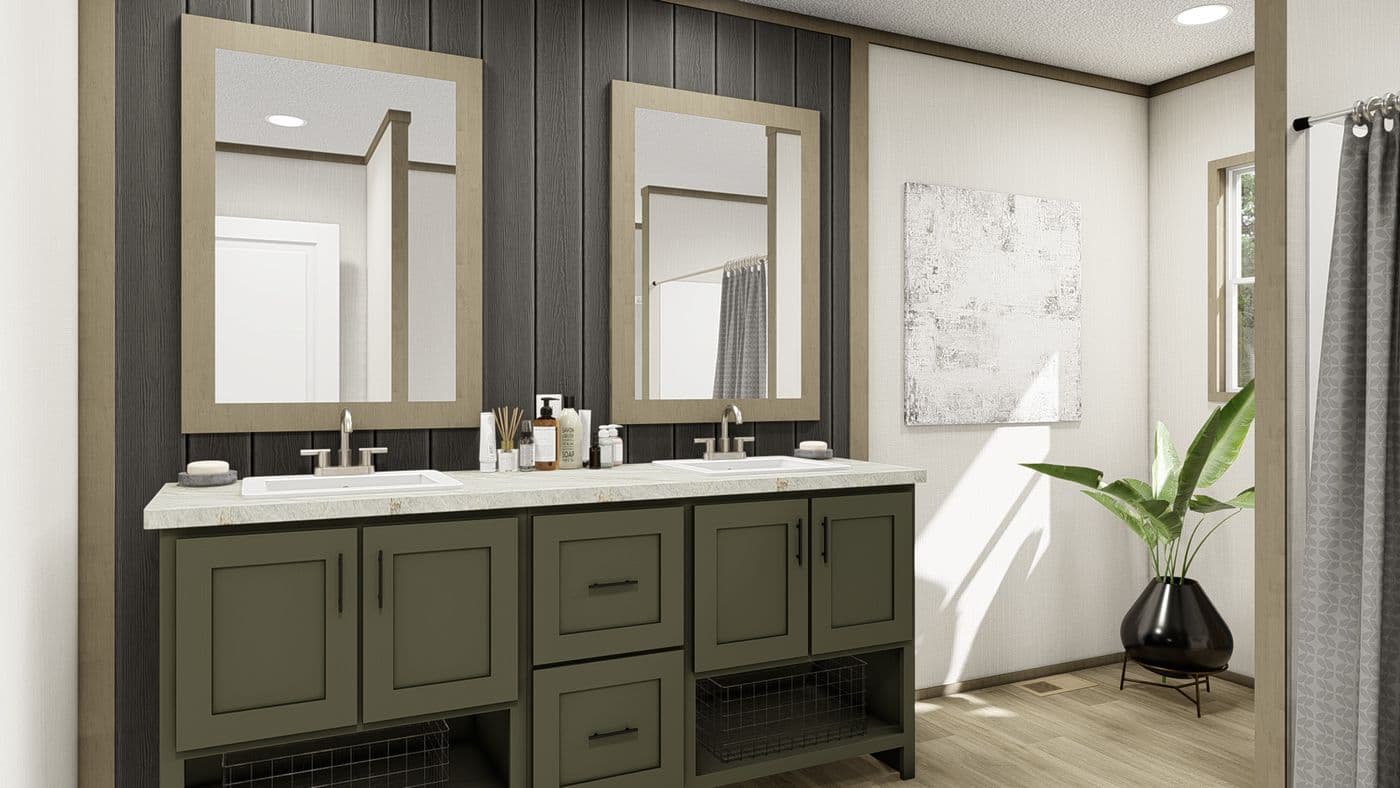 Snowcap bathroom home features