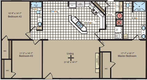 Nm3256d  floor plan home features
