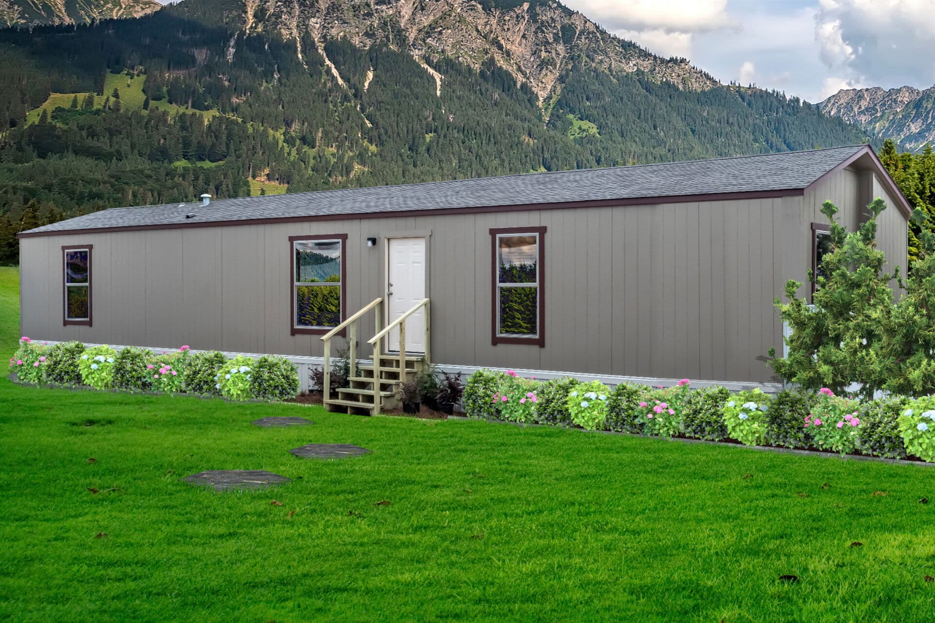 Classic c-1664-32c hero, elevation, and exterior home features