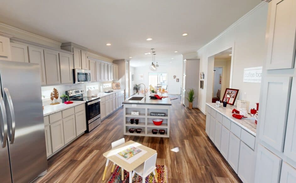 Vue s58-68m kitchen home features