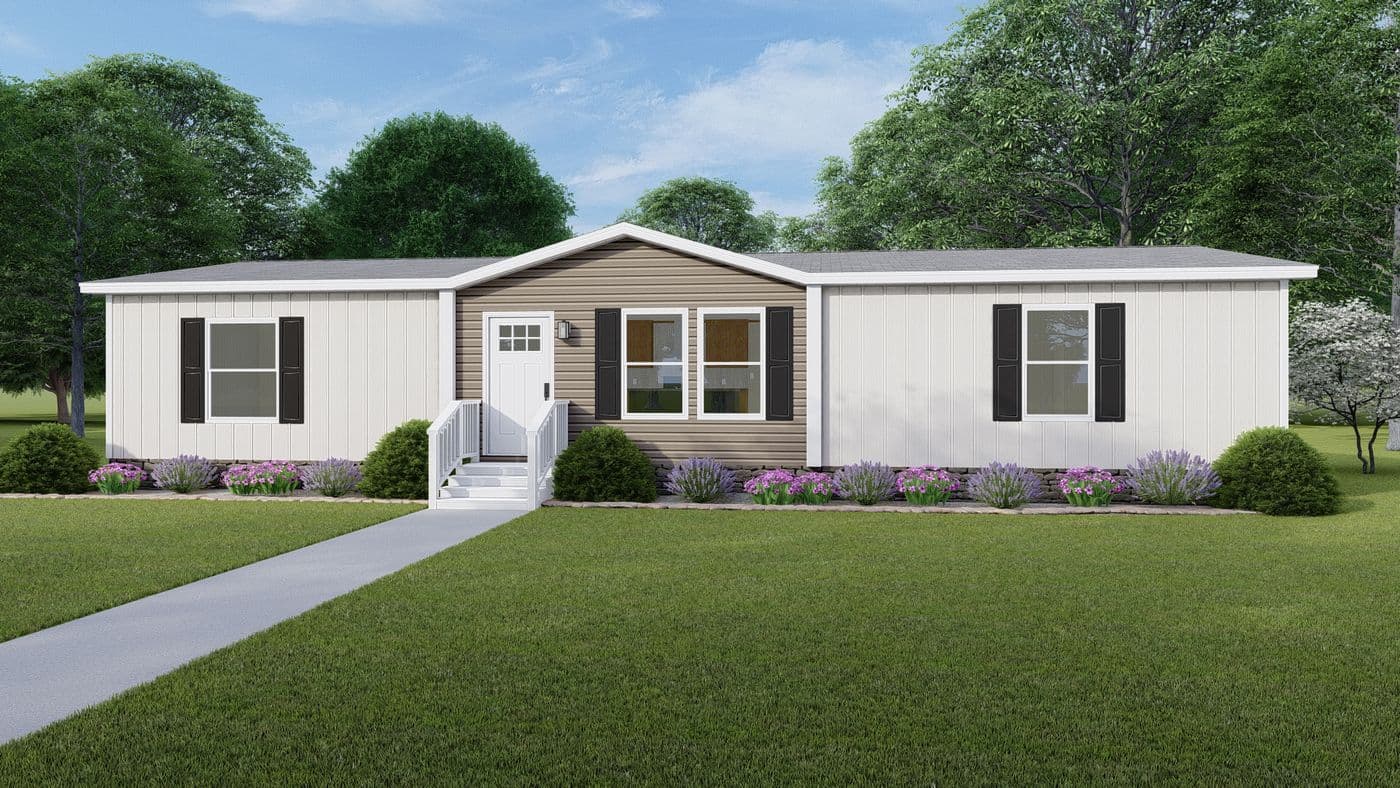 Rio hero, elevation, and exterior home features