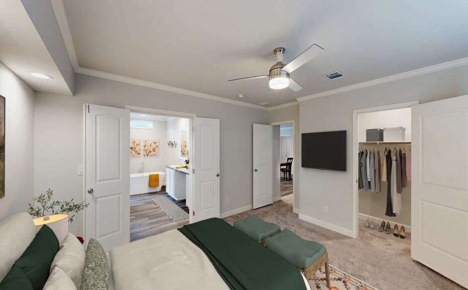 Magnolia 6356 bedroom home features