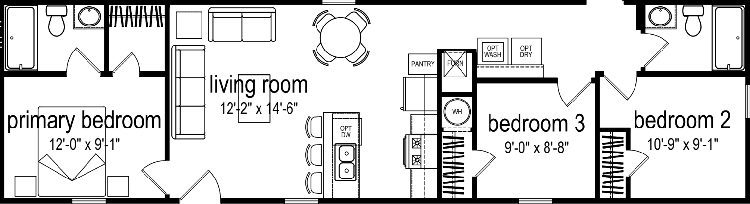 Prime trimble 135 floor plan home features