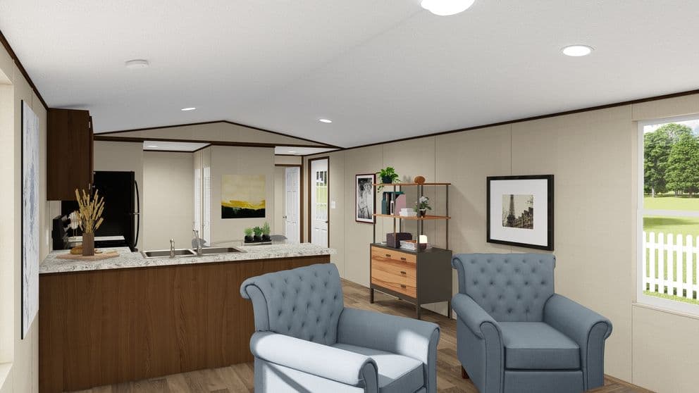 Grand interior home features