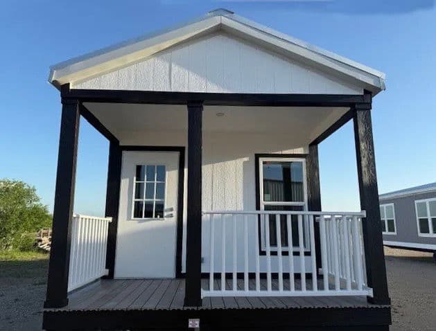 The jackson elevation and exterior home features