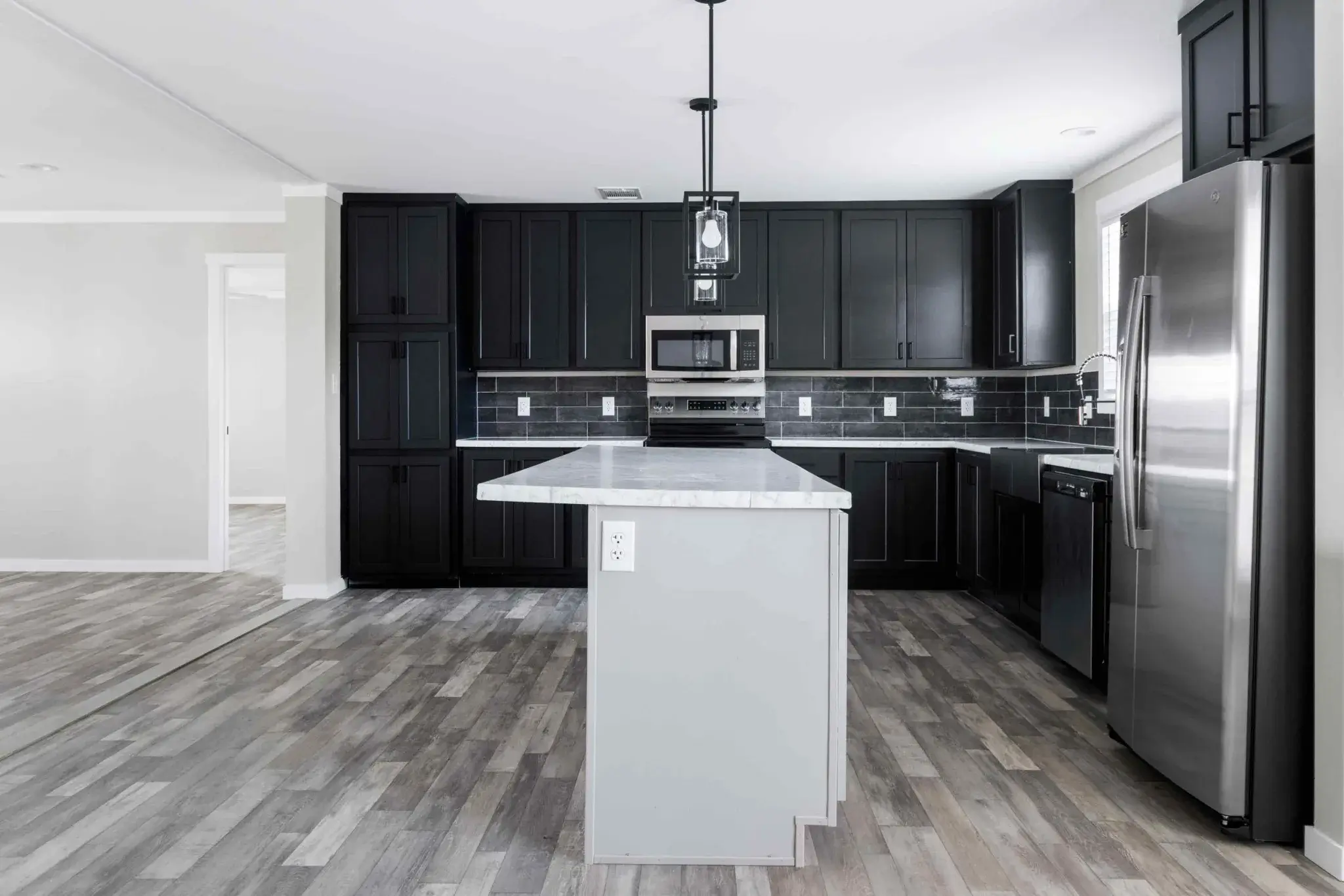 The swisher interior home features